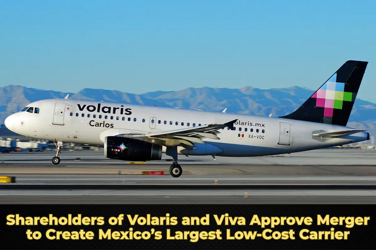 Shareholders of Volaris and Viva Approve Merger to Create Mexico’s Largest Low-Cost Carrier