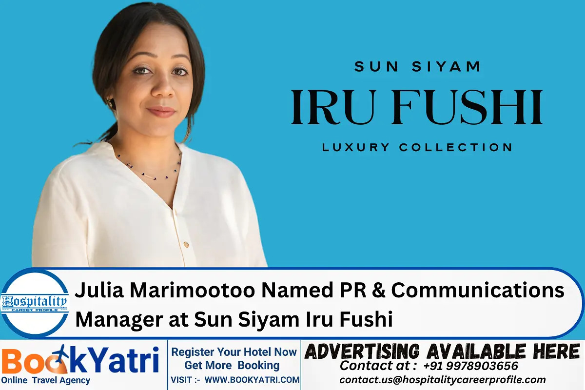 Julia Marimootoo Named PR & Communications Manager at Sun Siyam Iru Fushi