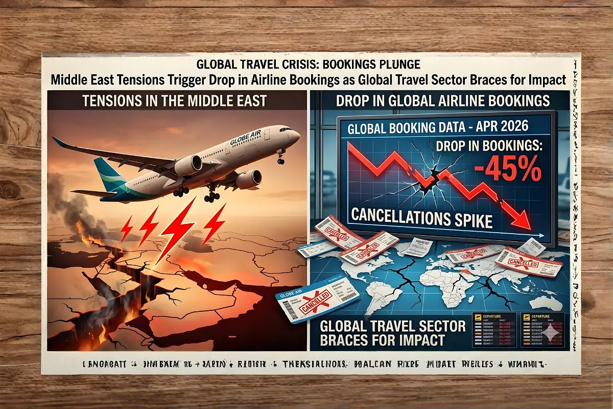 Middle East Tensions Trigger Drop in Airline Bookings as Global Travel Sector Braces for Impact