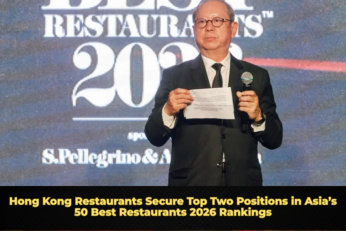 Hong Kong Restaurants Secure Top Two Positions in Asia’s 50 Best Restaurants 2026 Rankings