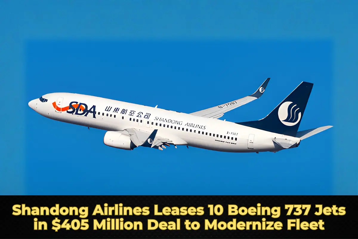 Shandong Airlines Leases 10 Boeing 737 Jets in $405 Million Deal to Modernize Fleet