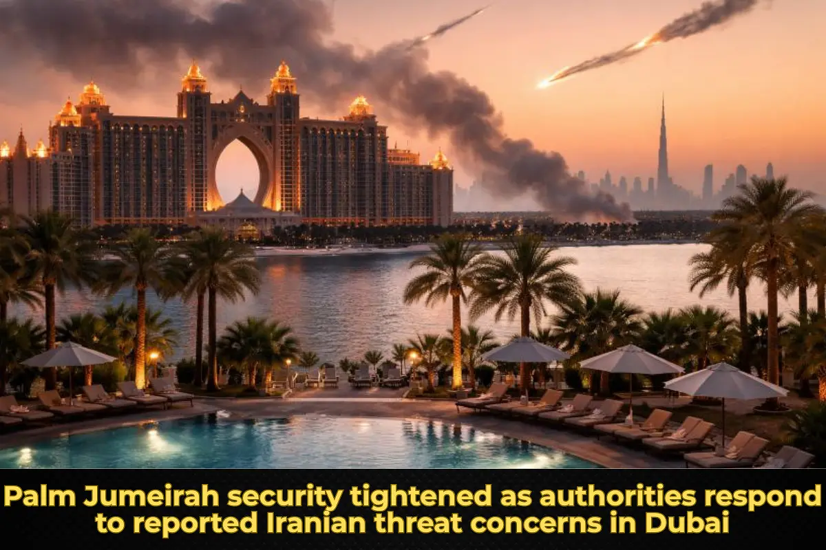Palm Jumeirah security tightened as authorities respond to reported Iranian threat concerns in Dubai