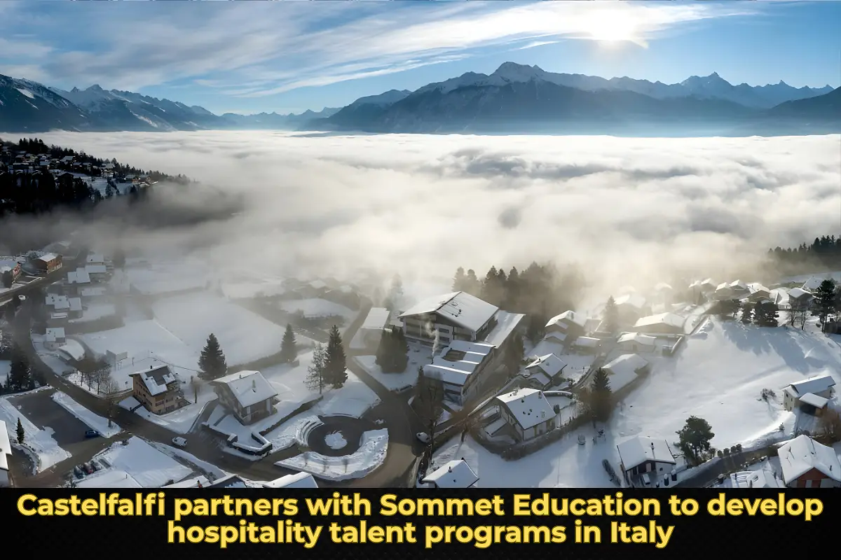 Castelfalfi partners with Sommet Education to develop hospitality talent programs in Italy