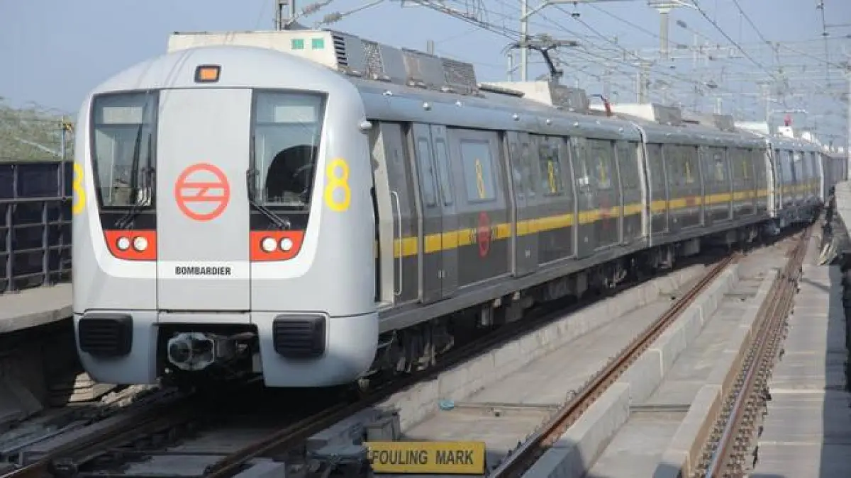 Delhi Metro Yellow Line Disrupted After Man Falls on Tracks at Vishwavidyalaya Station