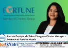 Amruta Deshpande Takes Charge as Cluster Manager – Revenue at Fortune Hotels