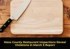 Mesa County Restaurant Inspections Reveal Violations in March 5 Report