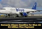Romania Misses Deadline for Blue Air €2 Million Fine Payment