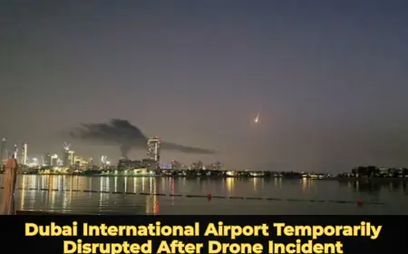 Dubai International Airport Temporarily Disrupted After Drone Incident