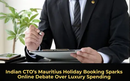 Indian CTO’s Mauritius Holiday Booking Sparks Online Debate Over Luxury Spending
