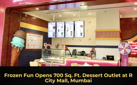 Frozen Fun Opens 700 Sq. Ft. Dessert Outlet at R City Mall, Mumbai