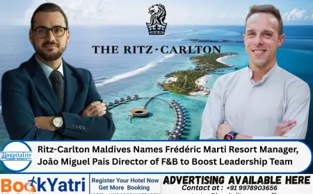Ritz-Carlton Maldives Names Frédéric Marti Resort Manager, João Miguel Pais Director of F&B to Boost Leadership Team