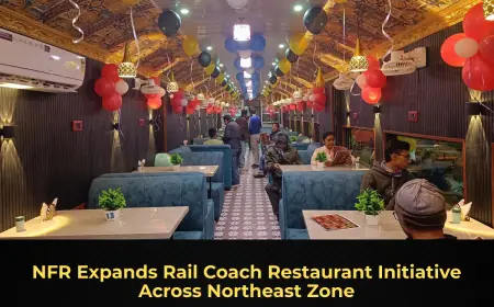 NFR Expands Rail Coach Restaurant Initiative Across Northeast Zone