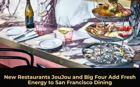 New Restaurants JouJou and Big Four Add Fresh Energy to San Francisco Dining