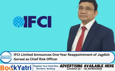 IFCI Limited Announces One-Year Reappointment of Jagdish Garwal as Chief Risk Officer