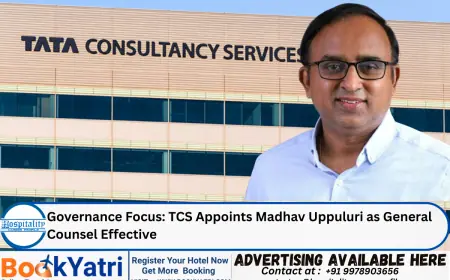 Governance Focus: TCS Appoints Madhav Uppuluri as General Counsel Effective