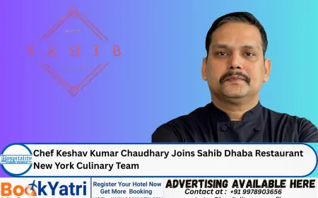 Chef Keshav Kumar Chaudhary Joins Sahib Dhaba Restaurant New York Culinary Team
