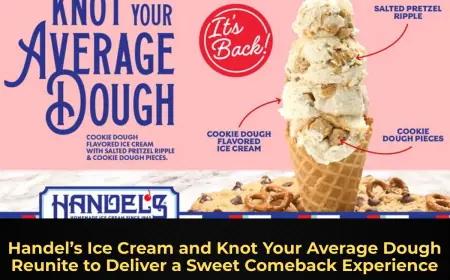 Handel’s Ice Cream and Knot Your Average Dough Reunite to Deliver a Sweet Comeback Experience