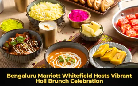 Bengaluru Marriott Whitefield Hosts Vibrant Holi Brunch Celebration