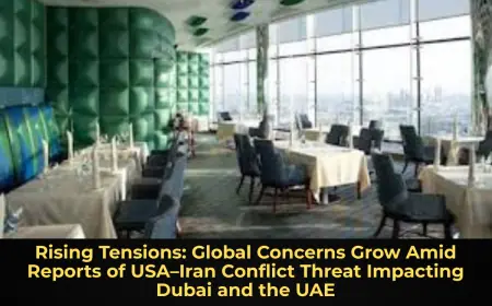 Rising Tensions: Global Concerns Grow Amid Reports of USA–Iran Conflict Threat Impacting Dubai and the UAE