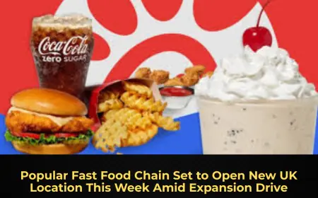 Popular Fast Food Chain Set to Open New UK Location This Week Amid Expansion Drive