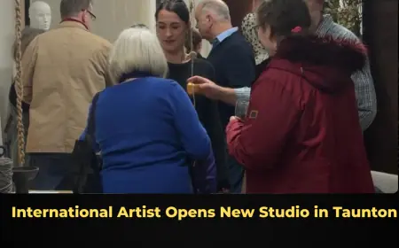 International Artist Opens New Studio in Taunton