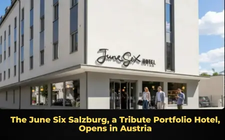 The June Six Salzburg, a Tribute Portfolio Hotel, Opens in Austria