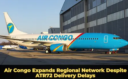 Air Congo Expands Regional Network Despite ATR72 Delivery Delays