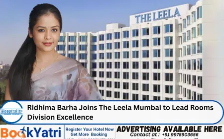 Ridhima Barha Joins The Leela Mumbai to Lead Rooms Division Excellence