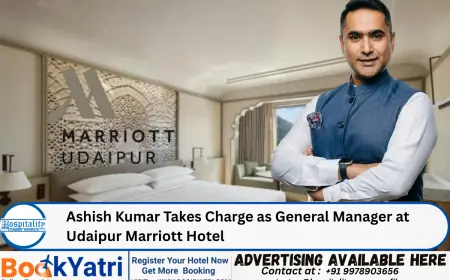 Ashish Kumar Takes Charge as General Manager at Udaipur Marriott Hotel