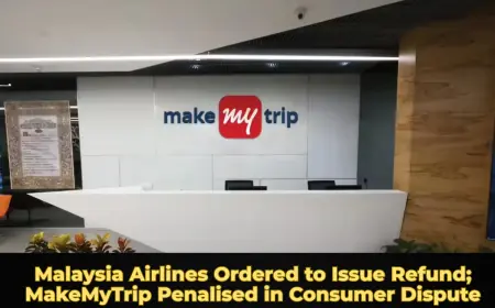 Malaysia Airlines Ordered to Issue Refund; MakeMyTrip Penalised in Consumer Dispute