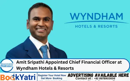 Amit Sripathi Appointed Chief Financial Officer at Wyndham Hotels & Resorts