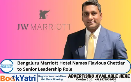 Bengaluru Marriott Hotel Names Flavious Chettiar to Senior Leadership Role