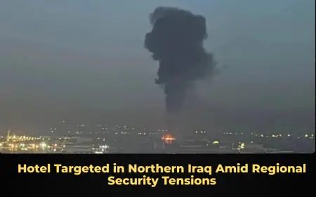 Hotel Targeted in Northern Iraq Amid Regional Security Tensions