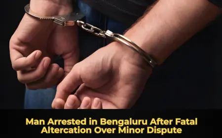 Man Arrested in Bengaluru After Fatal Altercation Over Minor Dispute