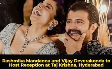 Rashmika Mandanna and Vijay Deverakonda to Host Reception at Taj Krishna, Hyderabad
