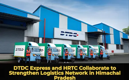 DTDC Express and HRTC Collaborate to Strengthen Logistics Network in Himachal Pradesh