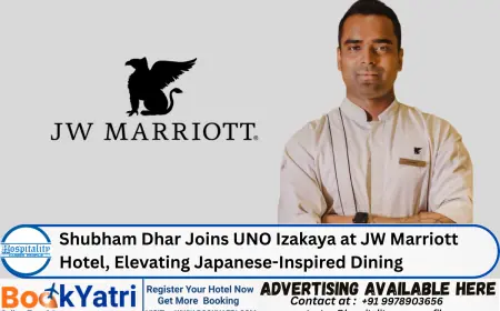 Shubham Dhar Joins UNO Izakaya at JW Marriott Hotel, Elevating Japanese-Inspired Dining