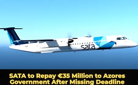 SATA to Repay €35 Million to Azores Government After Missing Deadline