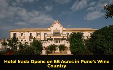 Hotel Irada Opens on 66 Acres in Pune’s Wine Country