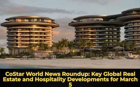 CoStar World News Roundup: Key Global Real Estate and Hospitality Developments for March 5