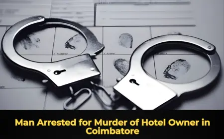 Man Arrested for Murder of Hotel Owner in Coimbatore