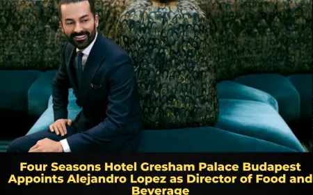 Four Seasons Hotel Gresham Palace Budapest Appoints Alejandro Lopez as Director of Food and Beverage