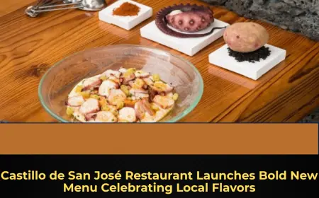 Castillo de San José Restaurant Launches Bold New Menu Celebrating Local Flavors