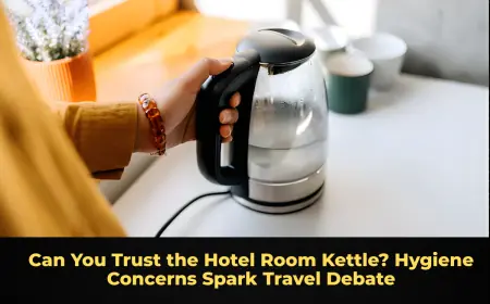 Can You Trust the Hotel Room Kettle? Hygiene Concerns Spark Travel Debate