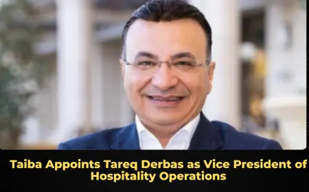 Taiba Appoints Tareq Derbas as Vice President of Hospitality Operations