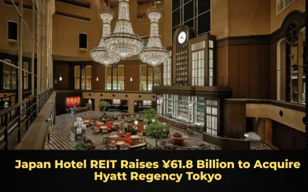 Japan Hotel REIT Raises ¥61.8 Billion to Acquire Hyatt Regency Tokyo