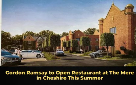 Gordon Ramsay to Open Restaurant at The Mere in Cheshire This Summer