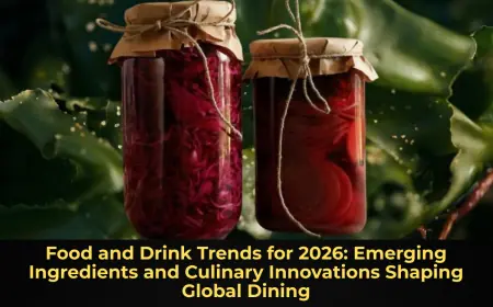 Food and Drink Trends for 2026: Emerging Ingredients and Culinary Innovations Shaping Global Dining