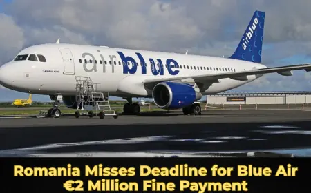 Romania Misses Deadline for Blue Air €2 Million Fine Payment