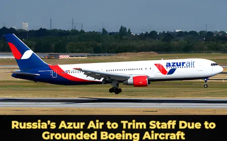 Russia’s Azur Air to Trim Staff Due to Grounded Boeing Aircraft